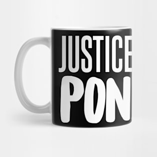 Justice For Ponzu Mug